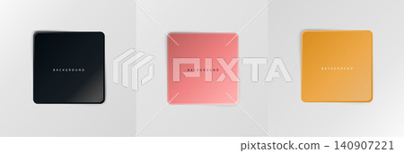 Set realistic black, gold, pink, violet rectangle frames. Set realistic black, gold, pink, violet rectangle frames. 140907221