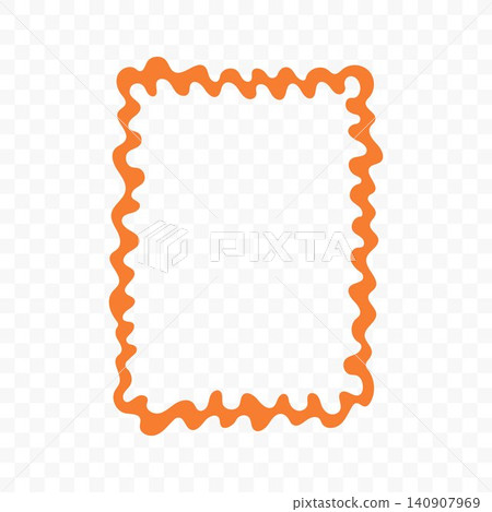 Playful Hand Drawn Frame Border Playful Hand Drawn Frame Border 140907969