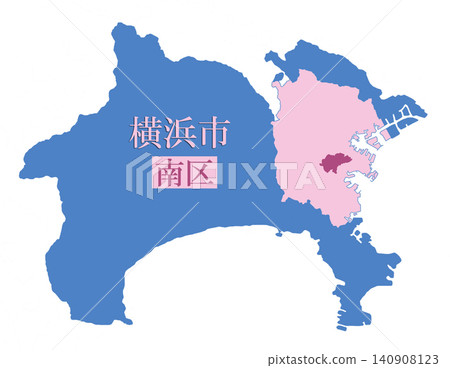 依政府法令指定的城市；設有行政區劃的城市；橫濱市；南區 140908123