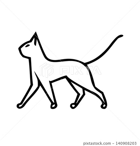 Creative Feline Logo Design Creative Feline Logo Design 140908203