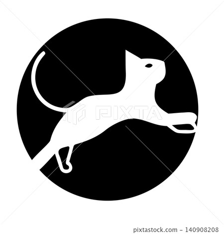 Cat Outline Logo and symbol Cat Outline Logo and symbol 140908208