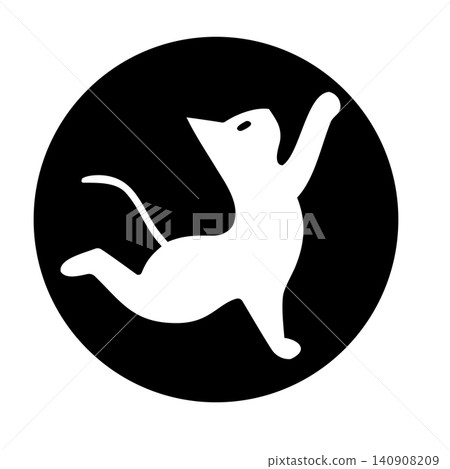 Premium Cat  Art Logo symbol 140908209
