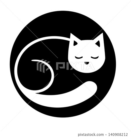 Contemporary Cat Icon Collection Vector Contemporary Cat Icon Collection Vector 140908212