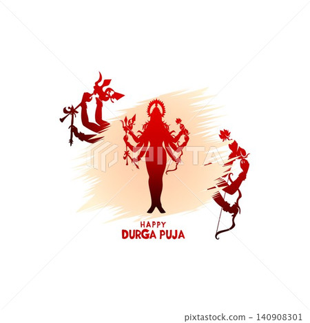 design happy navratri durga puja Goddess Durga free vector Illustration design happy navratri durga puja Goddess Durga free vector Illustration 140908301