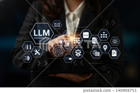Large Language Model Architecture Visualization Neural Network Node. Corpus Large Language Model Architecture Visualization Neural Network Node. Corpus 140908751