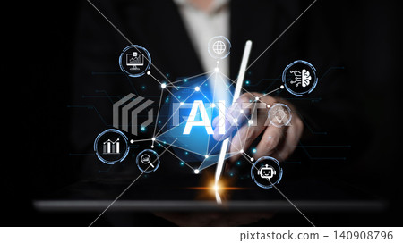 Connected AI network for machine learning analytics and intelligent automation. Corpus 140908796
