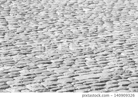 Rustic Cobblestone Pathway for Urban Design and Vintage Aesthetic Projects Rustic Cobblestone Pathway for Urban Design and Vintage Aesthetic Projects 140909326