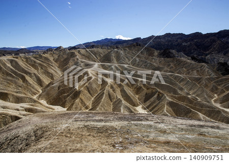 Exploring the Landscapes of the Badlands Zabrinski Point in Death Valley in California 140909751