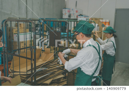 supermarket, backyard, salesperson 140909779