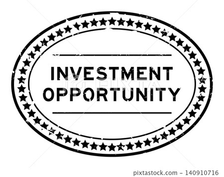 Grunge black investment opportunity word oval rubber seal stamp on white background Grunge black investment opportunity word oval rubber seal stamp on white background 140910716