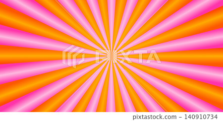 Radial Light Rays and Vibrant Gradient Pattern Radial Light Rays and Vibrant Gradient Pattern 140910734