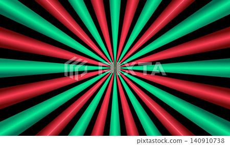 Radial Light Rays and Vibrant Geometric Pattern Radial Light Rays and Vibrant Geometric Pattern 140910738