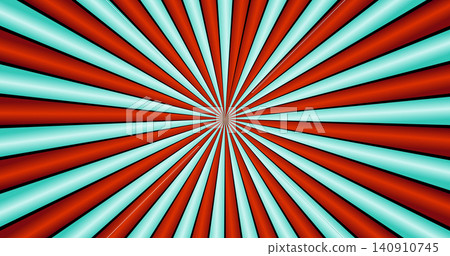 Abstract Red Cyan Sunburst Background Abstract Red Cyan Sunburst Background 140910745