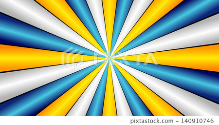 Abstract Blue Yellow White Sunburst Background Abstract Blue Yellow White Sunburst Background 140910746