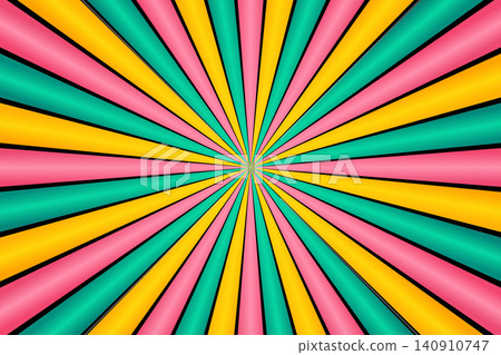 Abstract Multicolor Sunburst Background Abstract Multicolor Sunburst Background 140910747