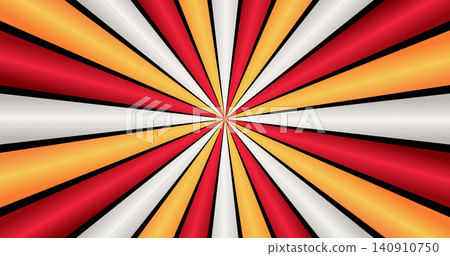 Abstract Red Orange and White Radial Sunburst Background with Vibrant Light Rays Abstract Red Orange and White Radial Sunburst Background with Vibrant Light Rays 140910750