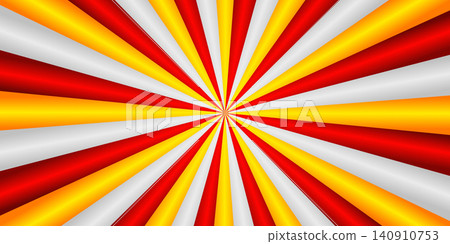 Abstract Red Yellow White Sunburst Background 140910753