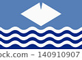 Isle of Wight flag background 140910907