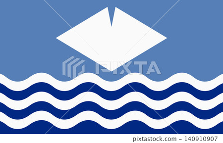 Isle of Wight flag background Isle of Wight flag background 140910907