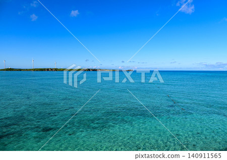 The beautiful seascape of Miyakojima The beautiful seascape of Miyakojima 140911565