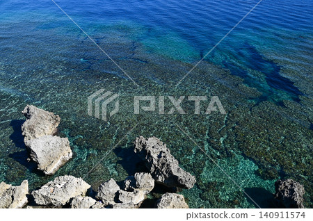 The beautiful seascape of Miyakojima The beautiful seascape of Miyakojima 140911574