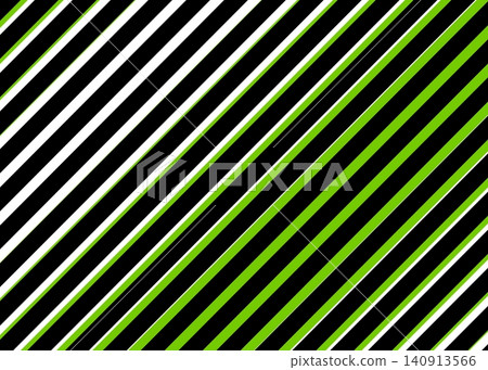 Black and white stripes + green background material Black and white stripes + green background material 140913566