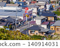 View of the port town from a hilltop 140914031