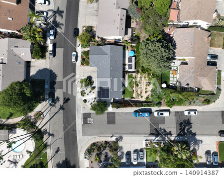 Aerial view Cardiff, is a beach community in the incorporated city of Encinitas in San Diego County, California Aerial view Cardiff, is a beach community in the incorporated city of Encinitas in San Diego County, California 140914387