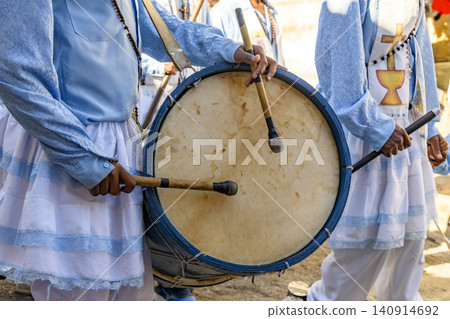 Rustic wooden drums Congado Rustic wooden drums Congado 140914692