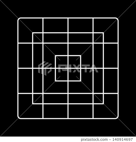 Guide, sizing for application logo design sample. App white icon size template. Icon grid layout. Blank grid pattern for web, mobile system app. Guide, sizing for application logo design sample. App white icon size template. Icon grid layout. Blank grid pattern for web, mobile system app. 140914697