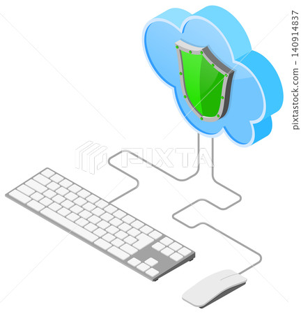Cloud Computing Technology Isometric Cloud Computing Technology Isometric 140914837