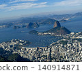 A spectacular view of Rio de Janeiro city and Sugarloaf Mountain. 140914871