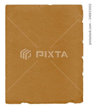 Brown cardboard sheet isolated on white Brown cardboard sheet isolated on white 140915032