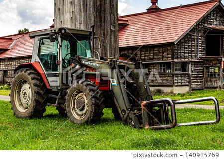 Tractors in Iwate Prefecture 140915769