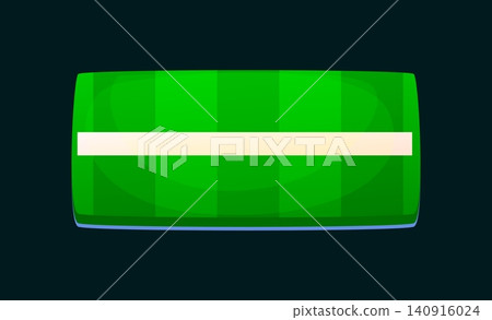 Cartoon soccer field line font punctuation dash. Soccer league typeface sign, european football match alphabet type isolated vector punctuation mark. Sport game font special symbol or element Cartoon soccer field line font punctuation dash. Soccer league typeface sign, european football match alphabet type isolated vector punctuation mark. Sport game font special symbol or element 140916024