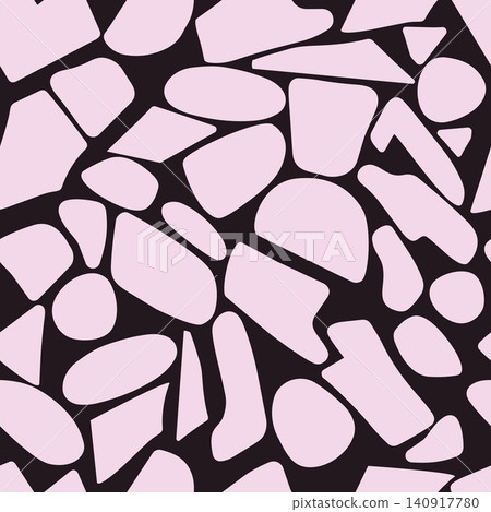 Abstract seamless pattern with irregular organic shapes Abstract seamless pattern with irregular organic shapes 140917780