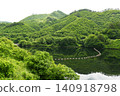 [Minamiaizu Town, Takano River, "Tajima Dam" reservoir, Funahana Lake] 140918798