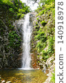 [Aga Town, 23m drop "Kakugami Fudo Falls" Upper section] 140918978
