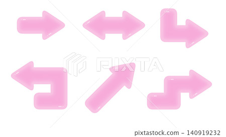 一組彈跳箭頭圖標 一組彈跳箭頭圖標 140919232
