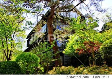 The Ashio Copper Mine, a major copper mine that supported Japan's copper production... [Furukawa Kutsukake Club] 140919594