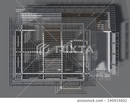 3D illustration of building and construction 3D illustration of building and construction 140919802