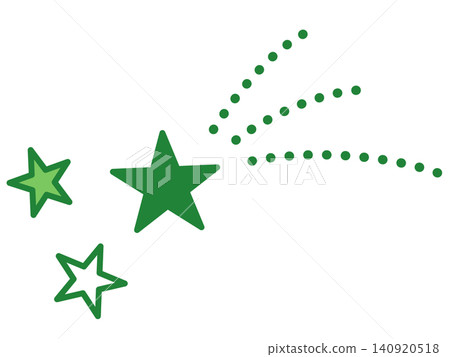 Stylish flat design star/illustration material Stylish flat design star/illustration material 140920518