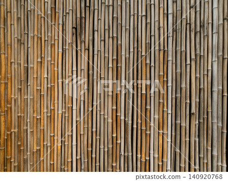 A Japanese-style bamboo fence made of thin bamboo strips. A Japanese-style bamboo fence made of thin bamboo strips. 140920768