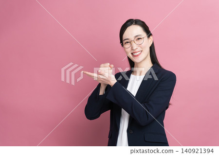 Young woman in a business suit Business image Young woman in a business suit Business image 140921394