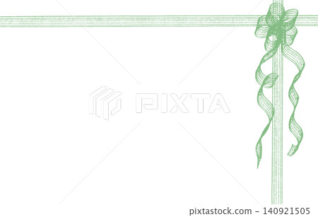 Lake Touch Gift Box Ribbon Background Frame - Green Lake Touch Gift Box Ribbon Background Frame - Green 140921505