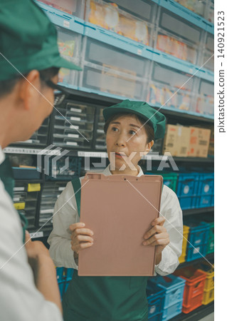 backyard, salesperson, shop assistant 140921523