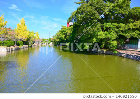 Kyuka Park, Kuwana Castle, Moat Pond, Kuwana City Kyuka Park, Kuwana Castle, Moat Pond, Kuwana City 140921550