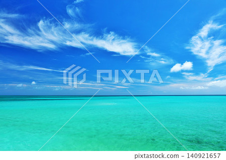 沖繩Miyakojima藍天和海 沖繩Miyakojima藍天和海 140921657