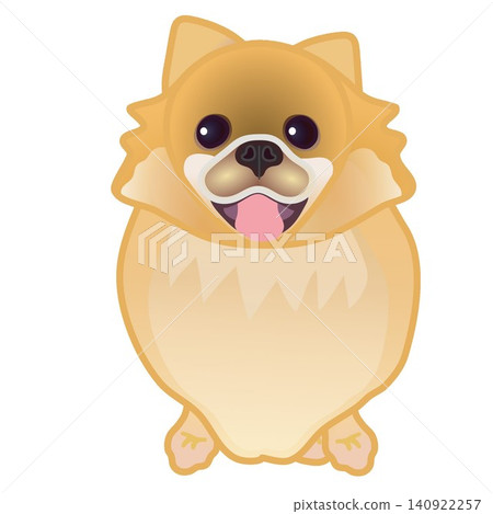 博美犬插圖 博美犬插圖 140922257
