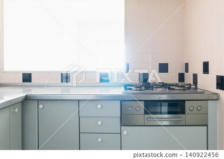 Old kitchen, before renovation of an old apartment interior Old kitchen, before renovation of an old apartment interior 140922456